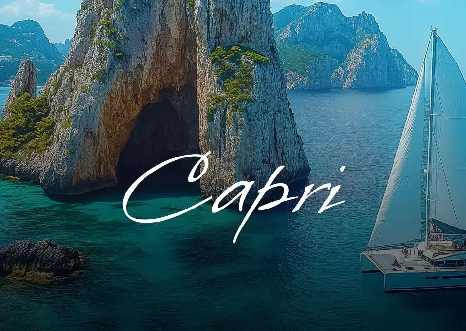 Capri under the Mediterranean sun