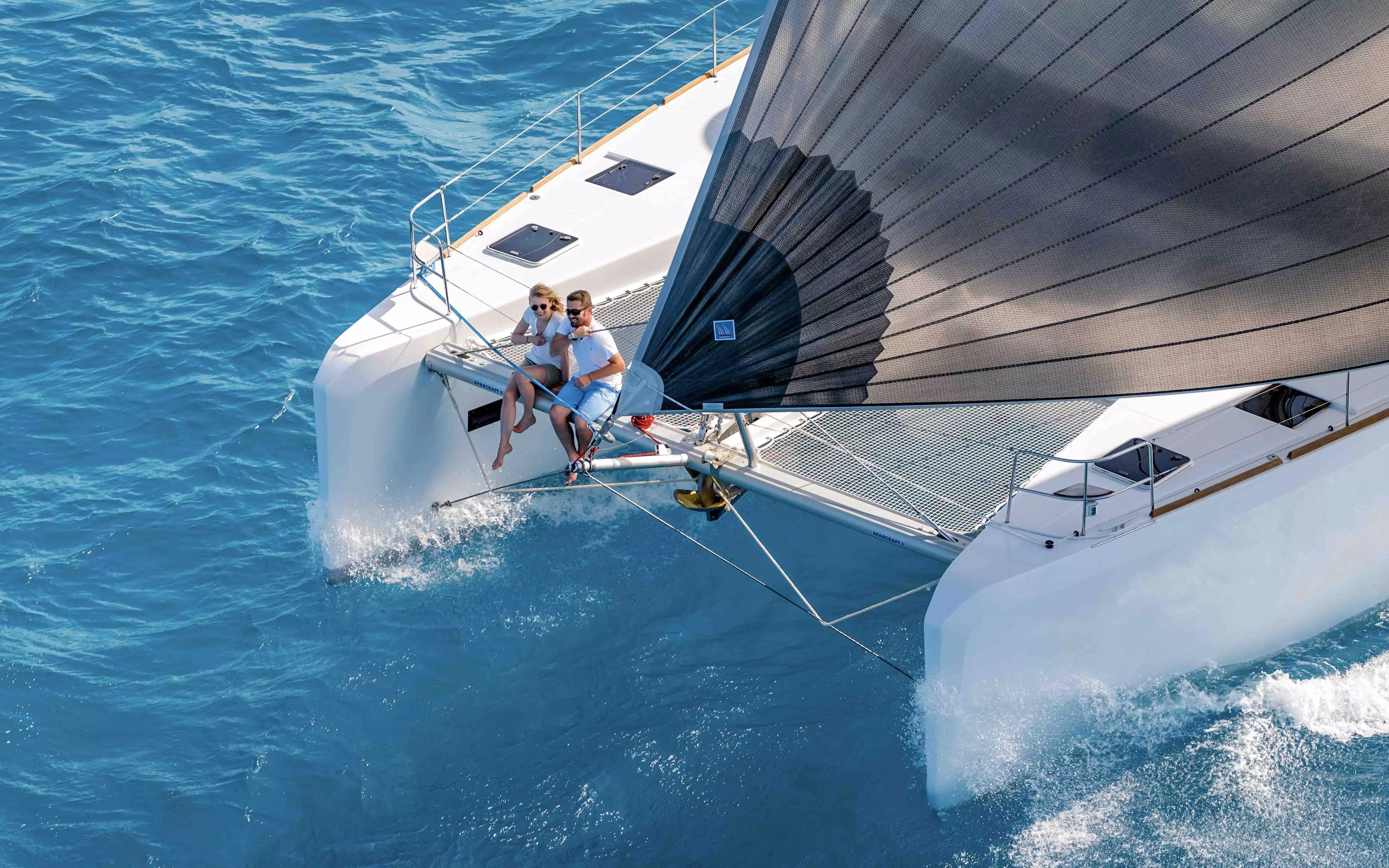 A new boat in NSS fleet in Cala dei Sardi: we are proud to introduce the Lagoon 52 'Big Daddy'