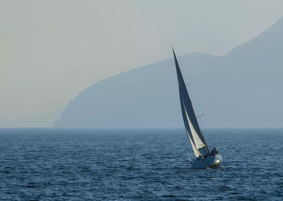 Sailing in Northern Sardinia